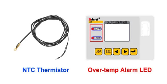 Temperature Measuring & Over-temperature Alarm Function