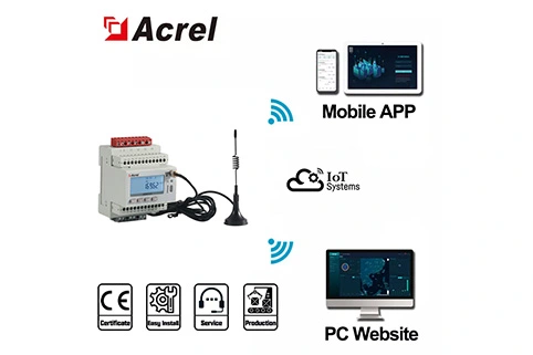Acrel ADW300 Wireless Smart Three Phase Power Meter