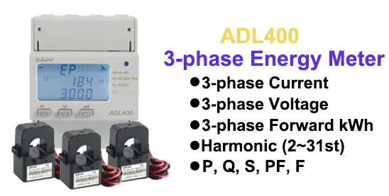 Acrel Adl400 Three Phase Energy Meter Manufacturer